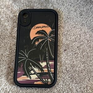Black Palm Tree Phone Case